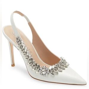 Stuart Weitzman Embellished Promise 100 Heels